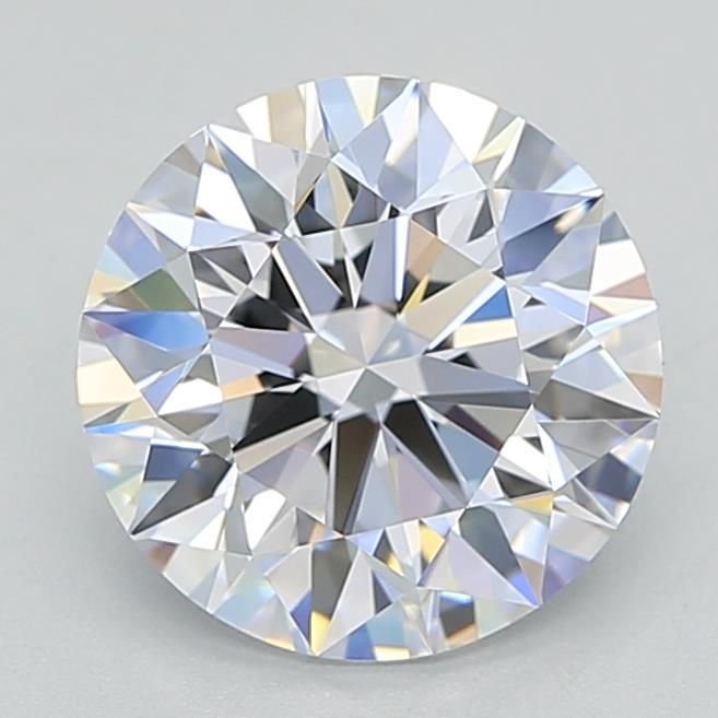 2.01ct D IF Rare Carat Ideal Cut Round Lab Grown Diamond