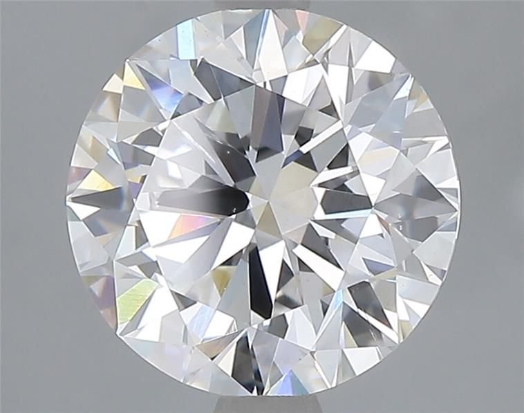 2.55ct F SI1 Excellent Cut Round Lab Grown Diamond