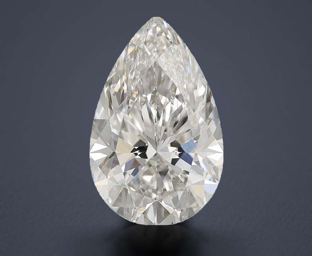 2.71 Carat Pear Lab Diamond