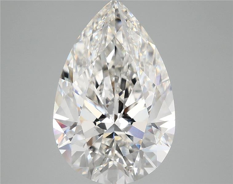 6.10 Carat Pear Lab Diamond