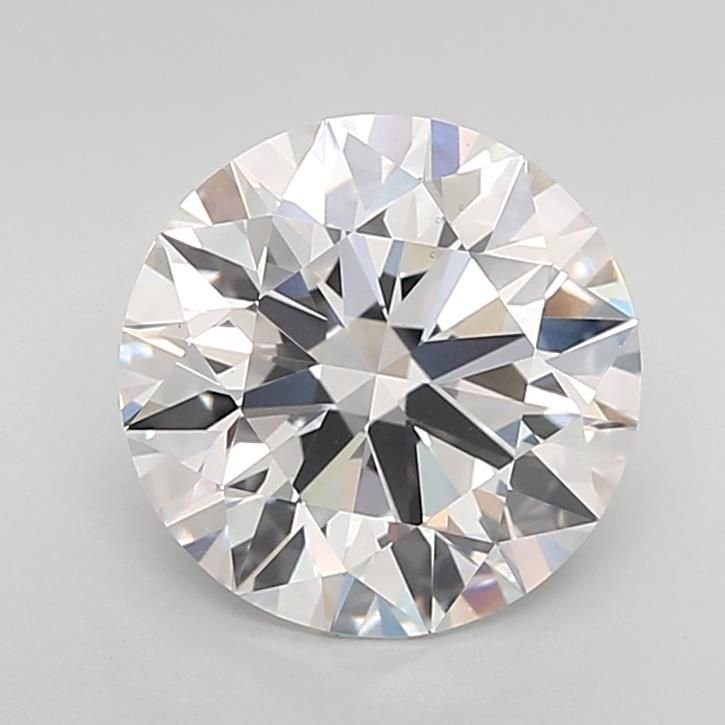 3.03ct F VVS2 Rare Carat Ideal Cut Round Lab Grown Diamond