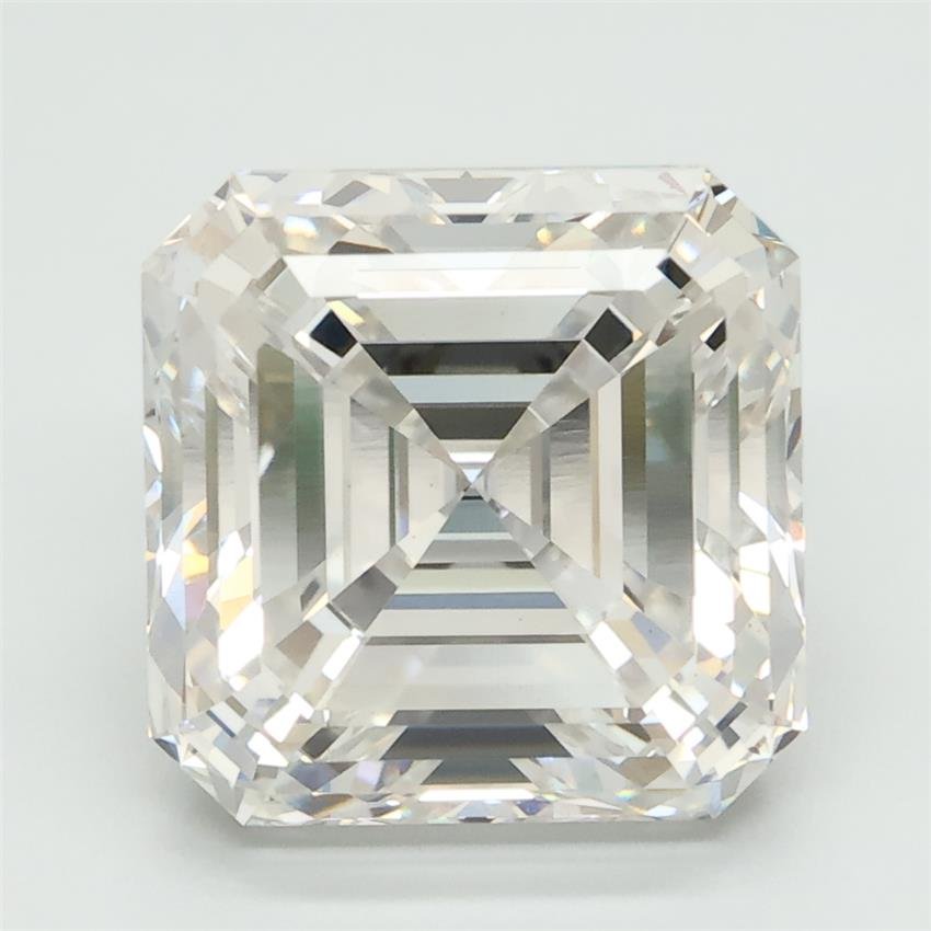 5.09ct F VS1 Rare Carat Ideal Cut Asscher Lab Grown Diamond