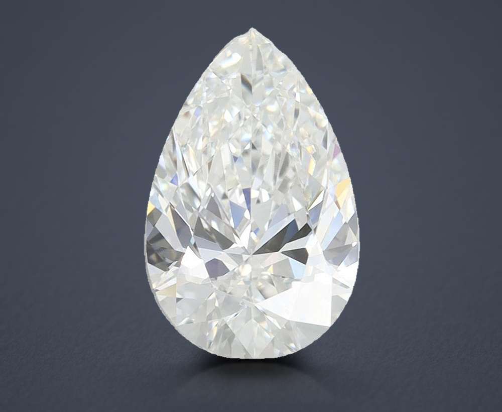 1.59 Carat Pear Lab Diamond