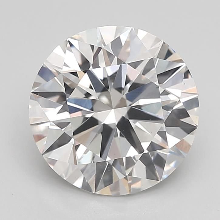 3.05ct F VS1 Rare Carat Ideal Cut Round Lab Grown Diamond