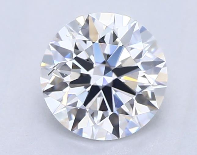 0.56ct E SI1 Rare Carat Ideal Cut Round Lab Grown Diamond