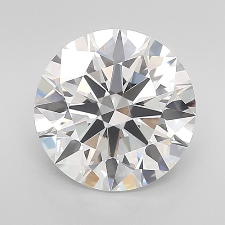 3.75ct E VVS2 Rare Carat Ideal Cut Round Lab Grown Diamond
