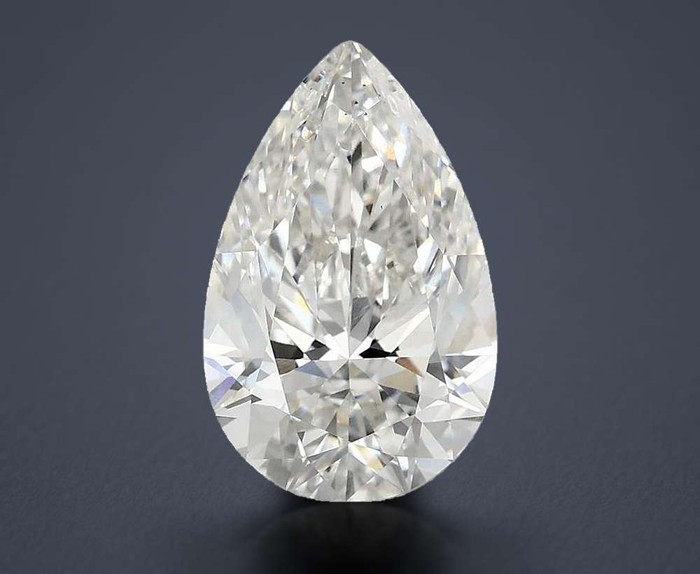 2.90 Carat Pear Lab Diamond