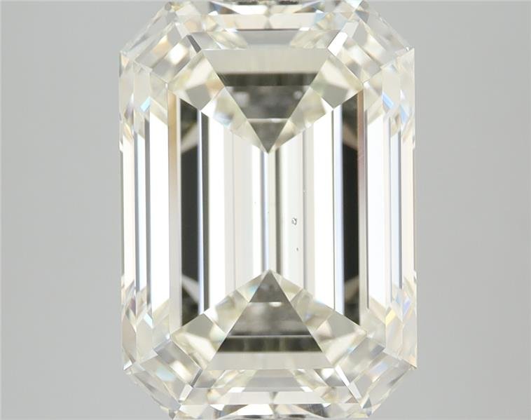 5.02ct I VS2 Rare Carat Ideal Cut Emerald Diamond