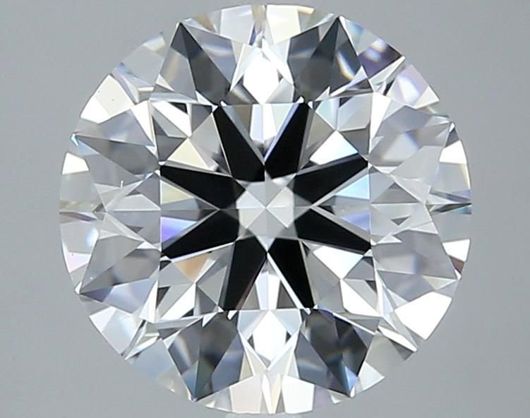 3.70ct F VS2 Rare Carat Ideal Cut Round Diamond
