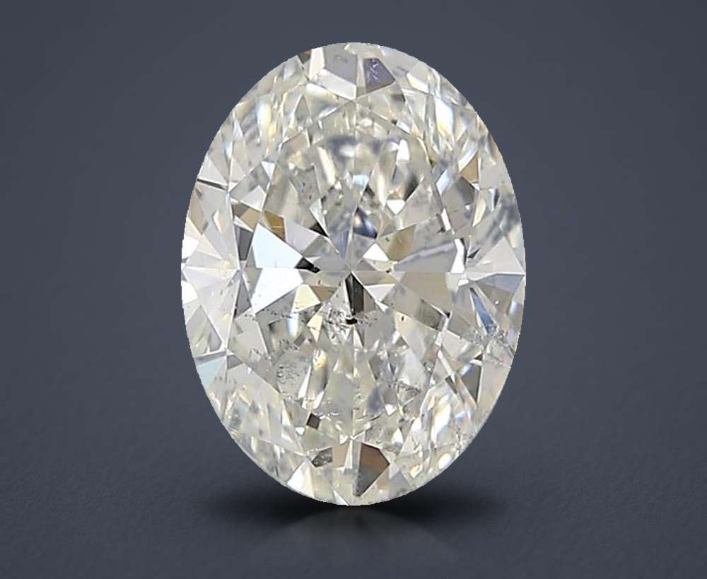 1.70 Carat Oval Natural Diamond