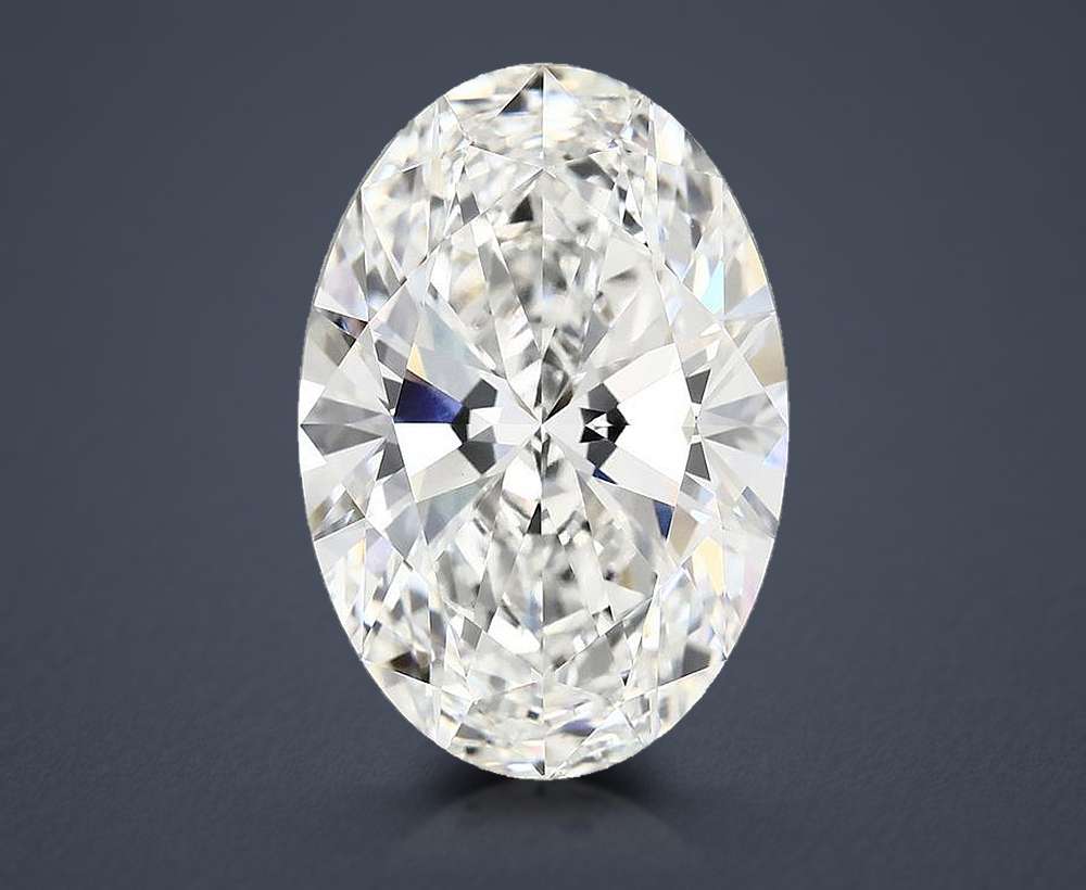 9.62 Carat Oval Lab Diamond