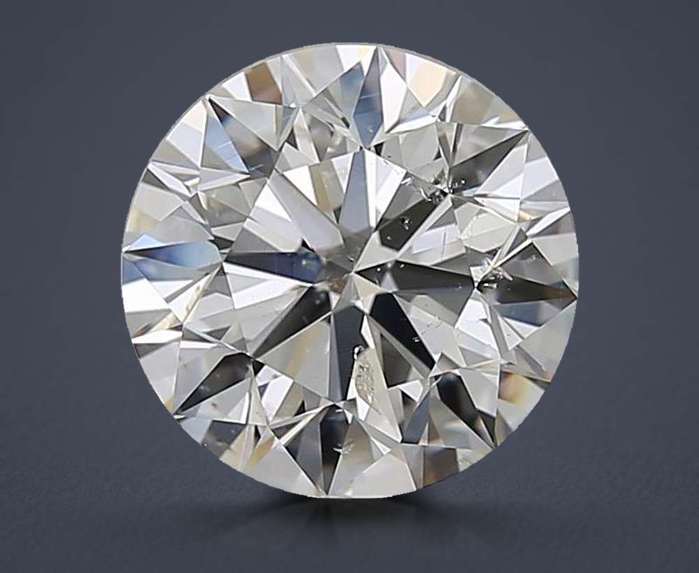 3.00 Carat Round Natural Diamond