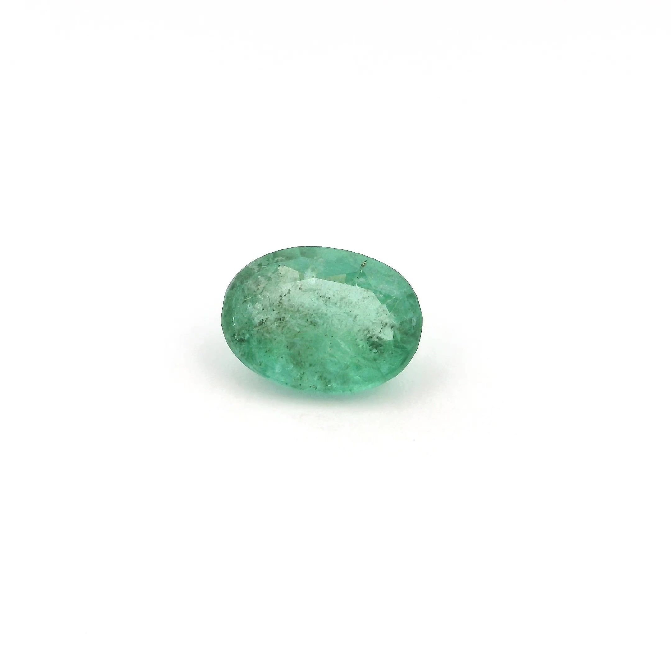 1.13 Carat Green Oval Emerald
