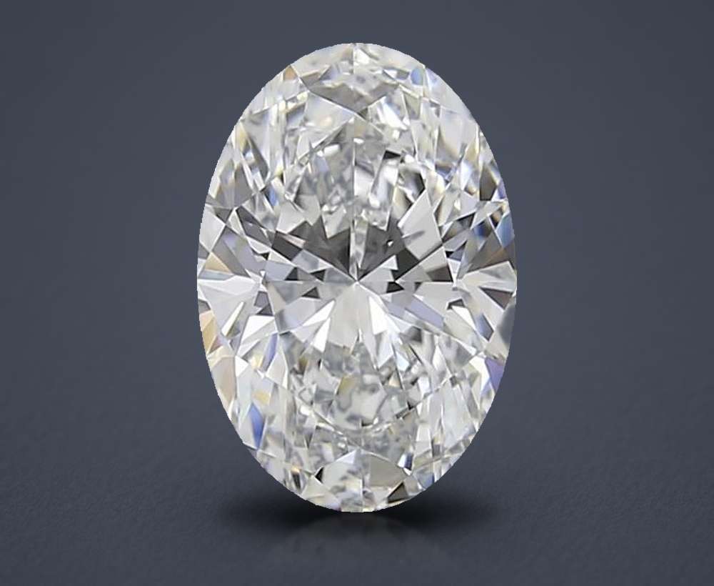 0.84 Carat Oval Lab Diamond