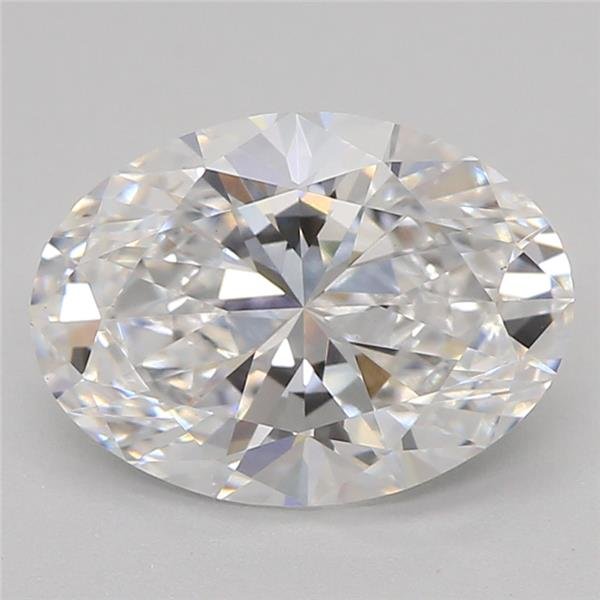 1.26ct D VS1 Rare Carat Ideal Cut Oval Lab Grown Diamond