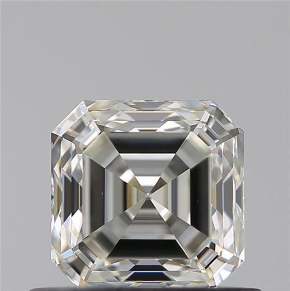 0.69ct J VVS2 Very Good Cut Asscher Diamond