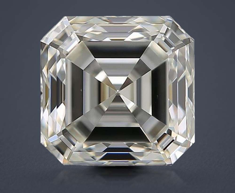 0.69 Carat Asscher Natural Diamond
