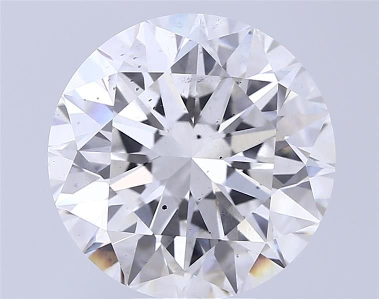 8.01ct F SI1 Excellent Cut Round Lab Grown Diamond