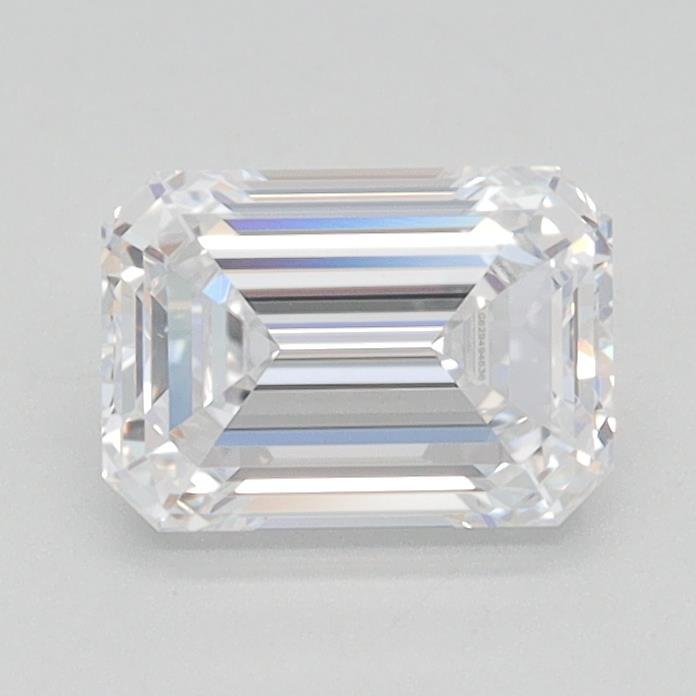 1.04ct D VVS2 Rare Carat Ideal Cut Emerald Lab Grown Diamond