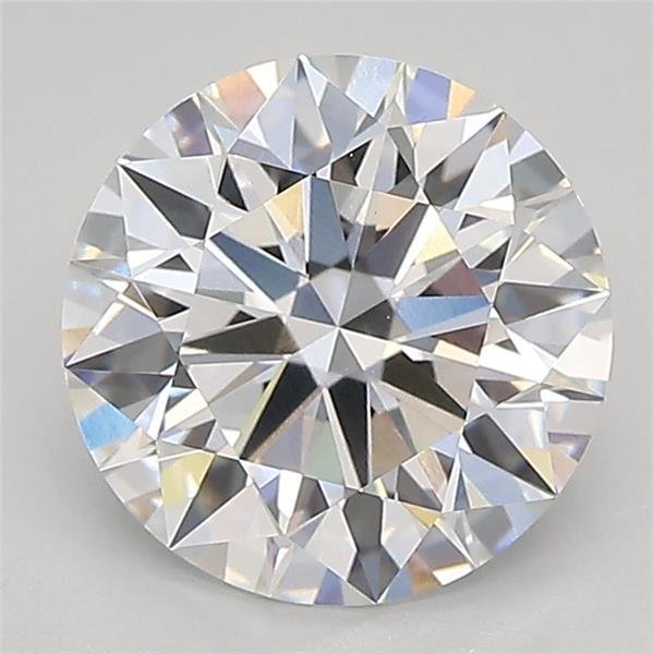 2.27ct D VVS2 Rare Carat Ideal Cut Round Lab Grown Diamond