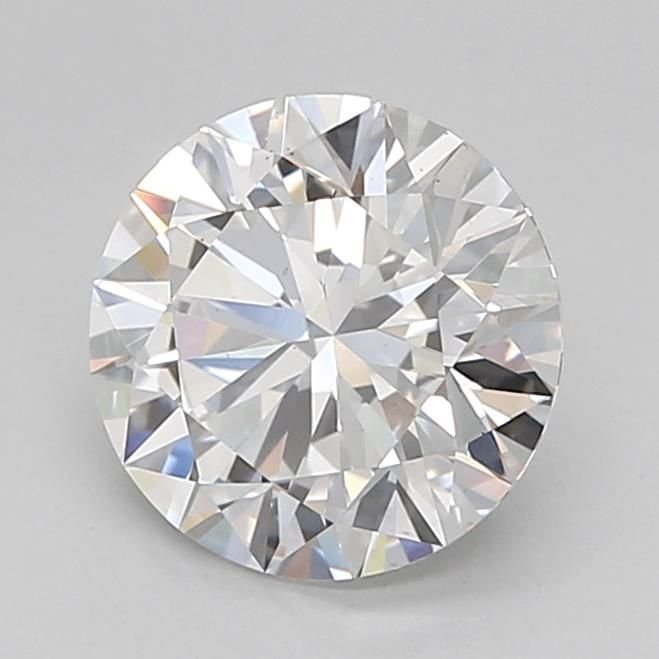 2.04ct D VS1 Rare Carat Ideal Cut Round Lab Grown Diamond