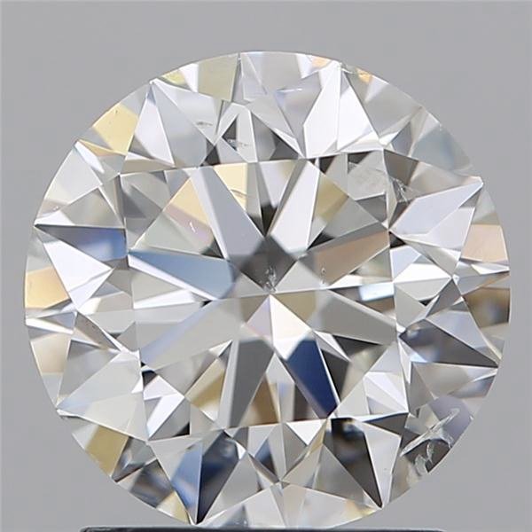 2.01ct F SI1 Excellent Cut Round Diamond