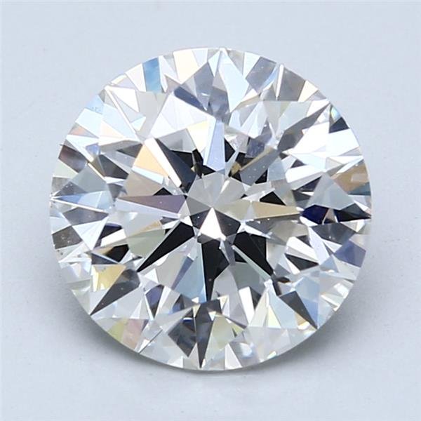 3.05ct F VS2 Rare Carat Ideal Cut Round Lab Grown Diamond