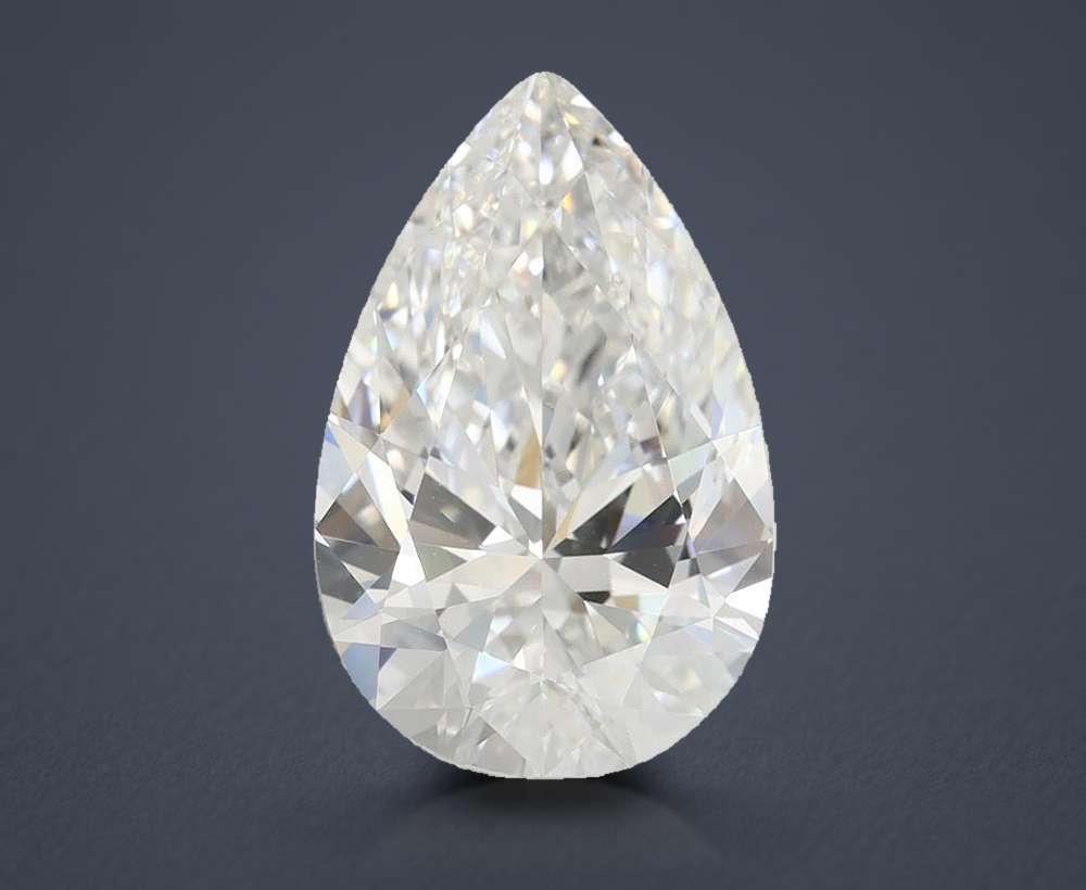 3.13 Carat Pear Lab Diamond