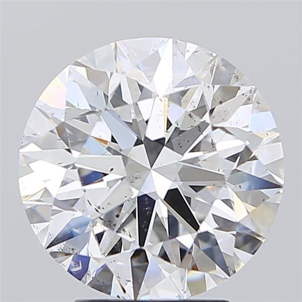 4.09ct F SI2 Excellent Cut Round Diamond