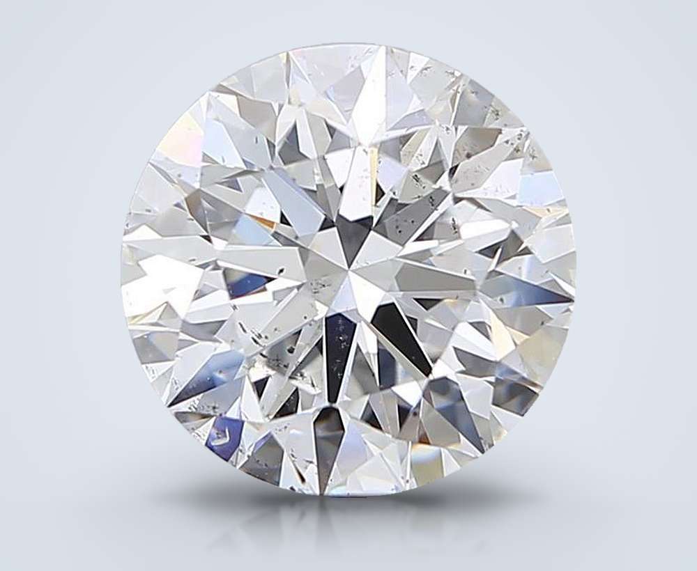 4.09 Carat Round Natural Diamond