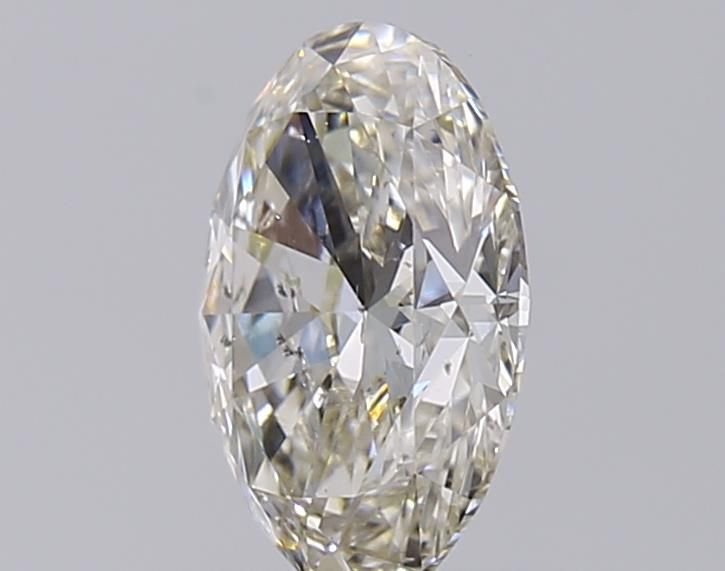 0.81ct K SI2 Rare Carat Ideal Cut Oval Diamond