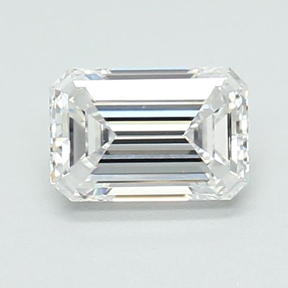 0.61ct D VVS2 Excellent Cut Emerald Lab Grown Diamond