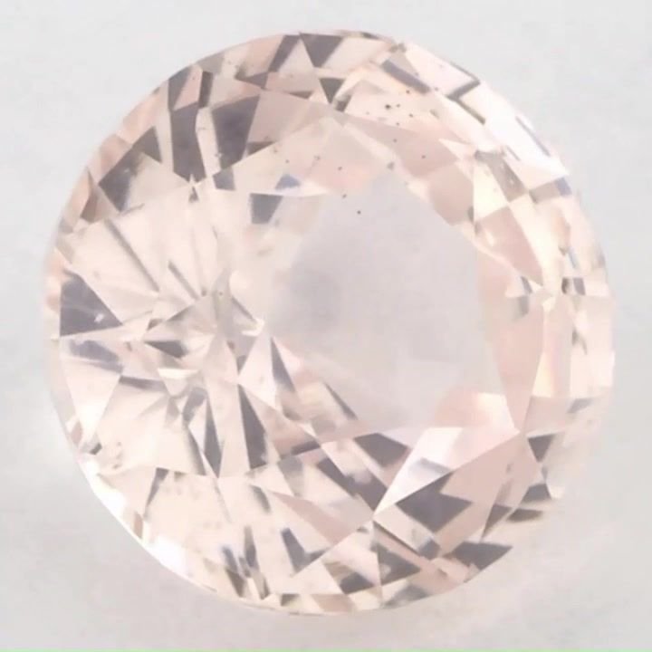 3.21 Carat Pink Round Sapphire