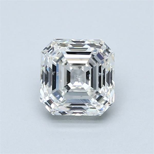 0.90ct H SI2 Very Good Cut Asscher Diamond