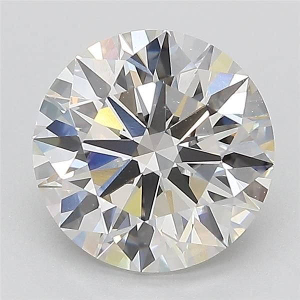 2.43ct F VVS2 Rare Carat Ideal Cut Round Lab Grown Diamond