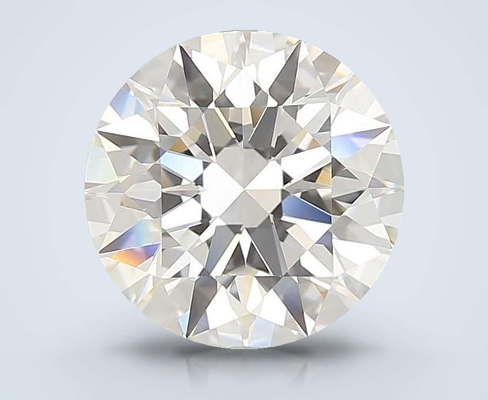 3.06 Carat Round Natural Diamond