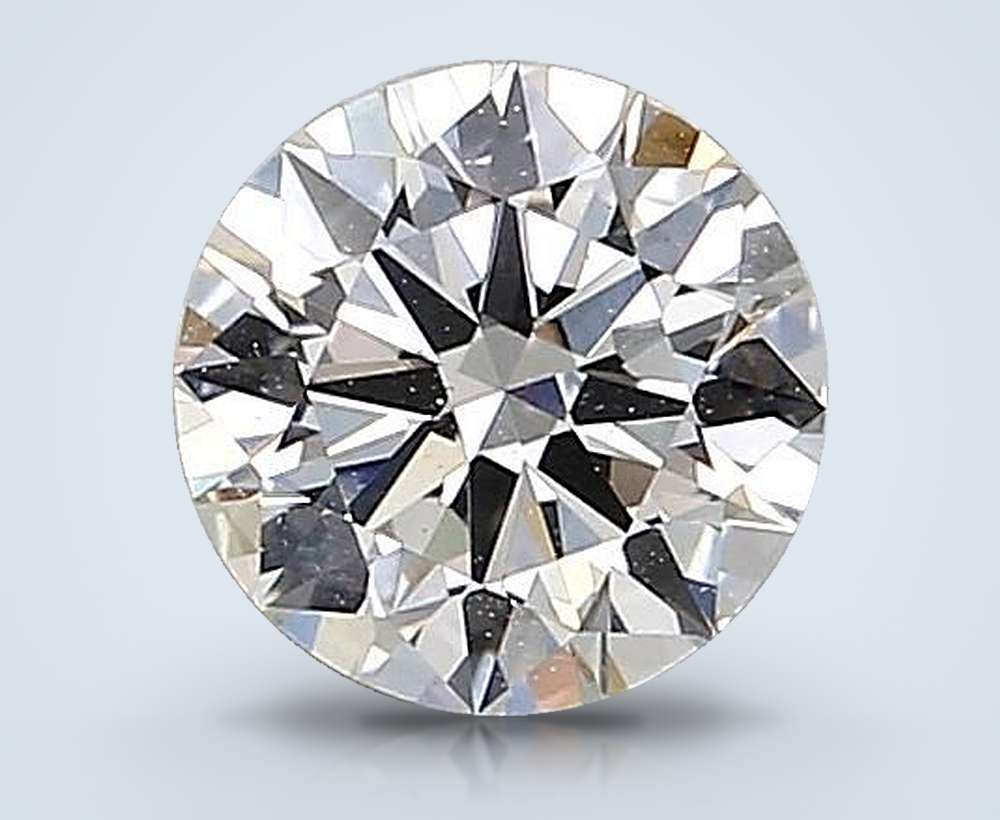 0.71 Carat Round Natural Diamond