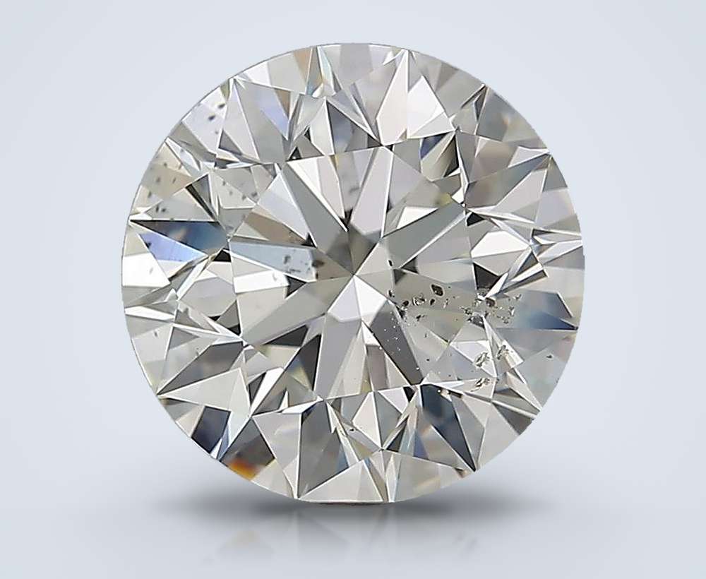 3.32 Carat Round Natural Diamond
