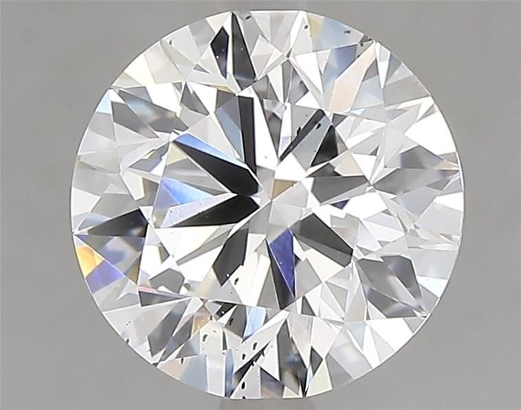 2.50ct F SI1 Rare Carat Ideal Cut Round Lab Grown Diamond