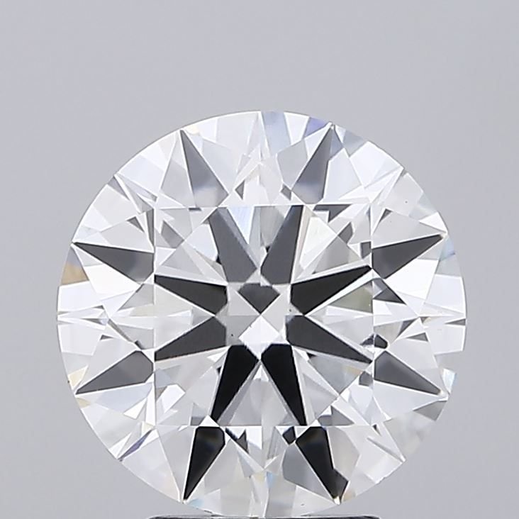 3.67 Carat Round Lab Diamond