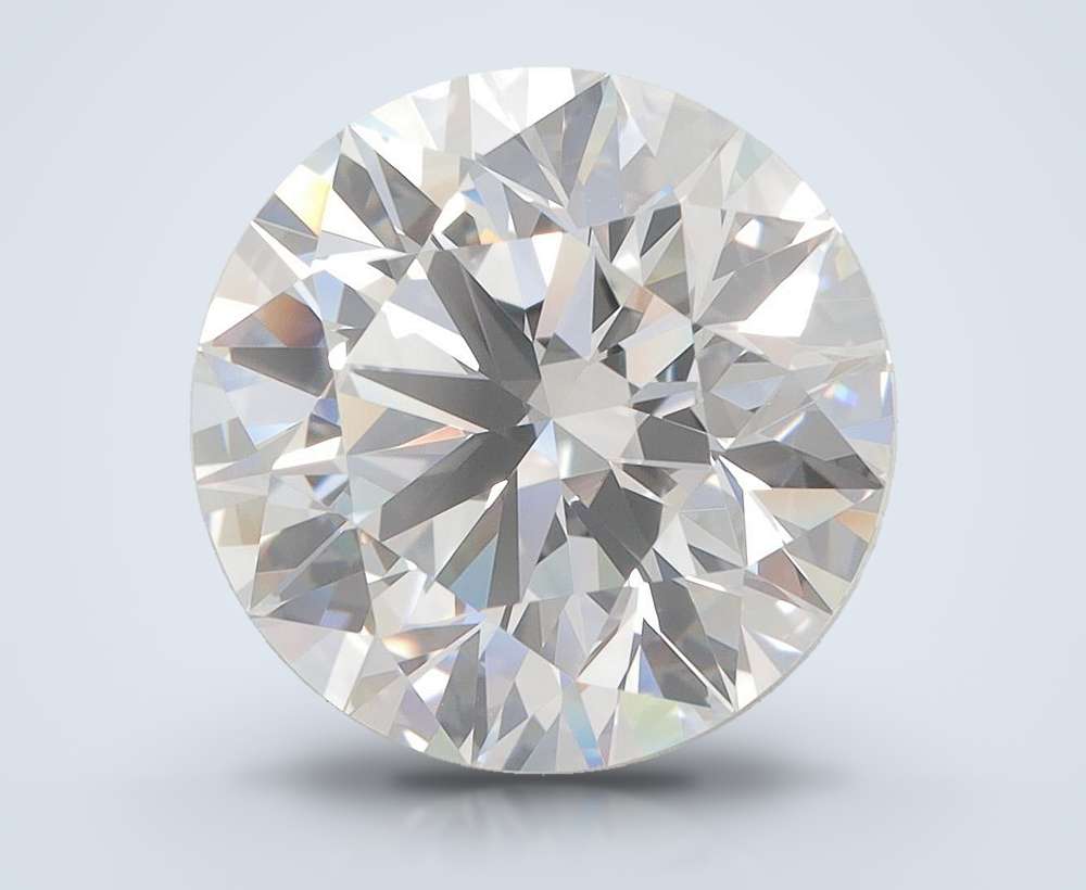 5.51 Carat Round Lab Diamond
