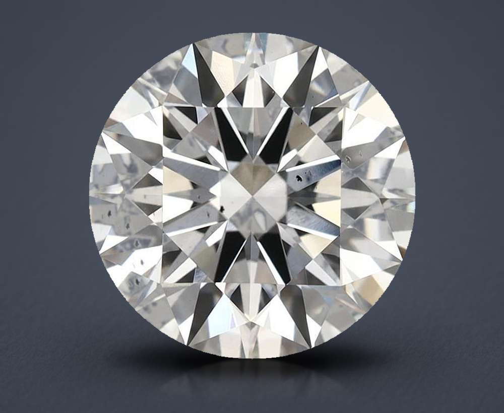 3.69 Carat Round Lab Diamond
