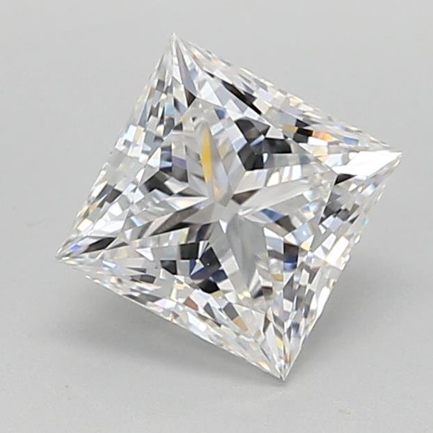 1.02ct D VS1 Rare Carat Ideal Cut Princess Lab Grown Diamond