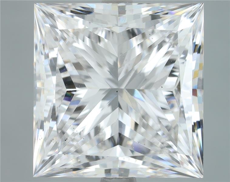 6.51ct F VS2 Excellent Cut Princess Lab Grown Diamond