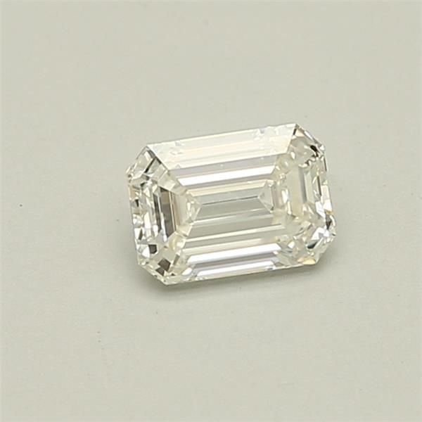 0.53ct I IF Rare Carat Ideal Cut Emerald Diamond