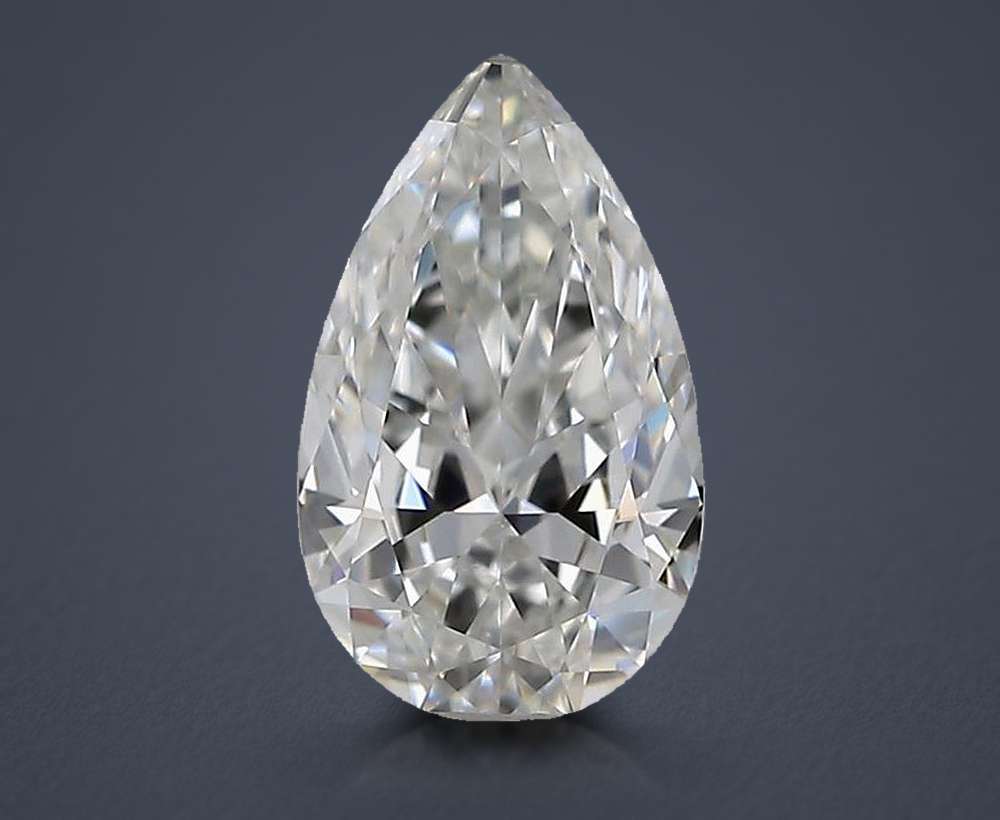 0.40 Carat Pear Natural Diamond