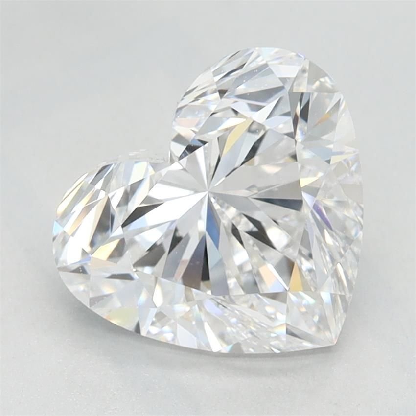 2.08ct D VVS2 Very Good Cut Heart Lab Grown Diamond