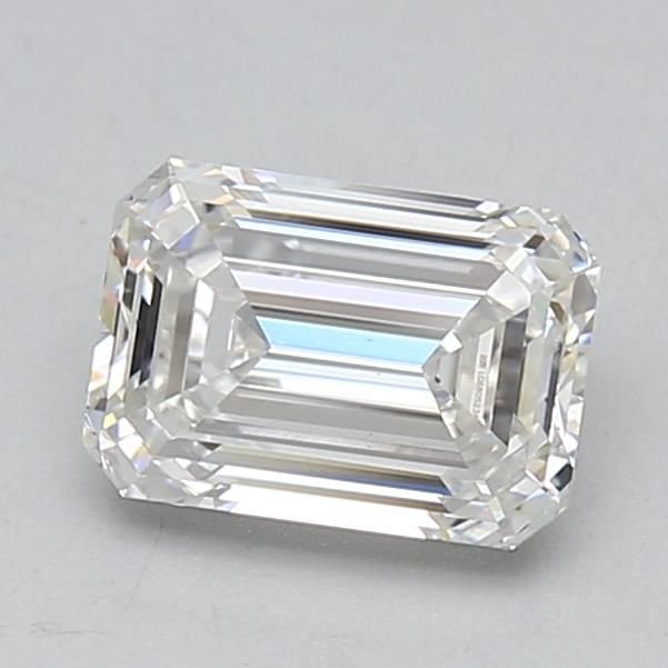 1.59ct F VS2 Rare Carat Ideal Cut Emerald Lab Grown Diamond