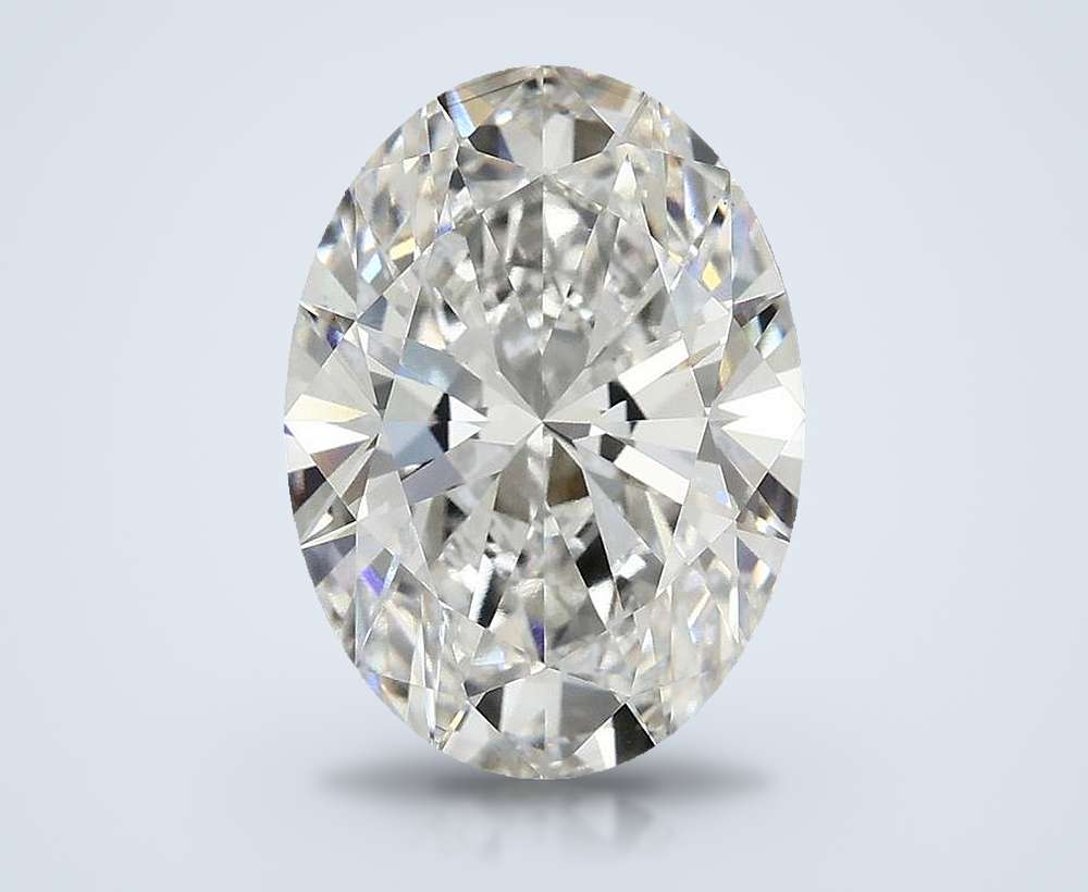 3.94 Carat Oval Lab Diamond