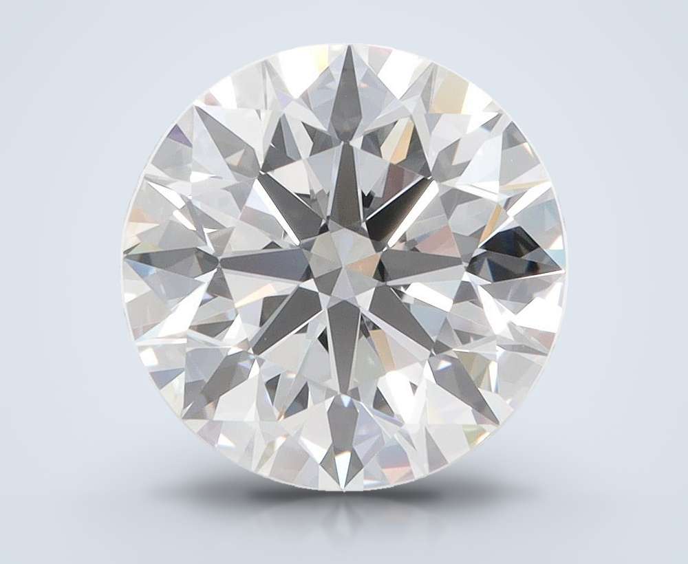 4.26 Carat Round Lab Diamond